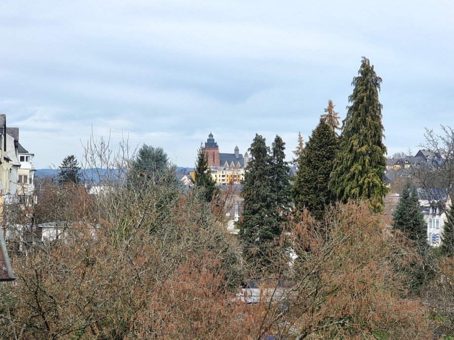 Domblick vom Balkon Einfamilienhaus Wetzlar
