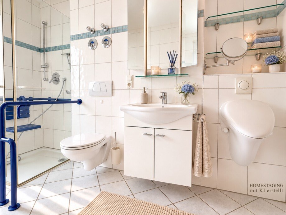 So k�nnte Ihr Badezimmer mit kleinen Handgriffen aussehen (KI optimiert) Erdgeschosswohnung Wetzlar / Hermannstein