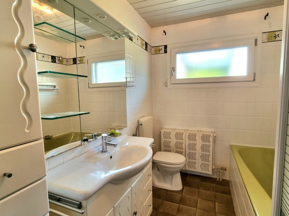 Badezimmer im oberen Geschoss Einfamilienhaus Leun / Stockhausen