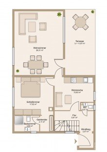 Erdgeschoss mit gro�er Terrasse: Bezugsfrei ***Gem�tlich***
Gepflegtes Zweifamilienhaus mit kompaktem Garten, gro�er Terrasse und Balkon, Garage