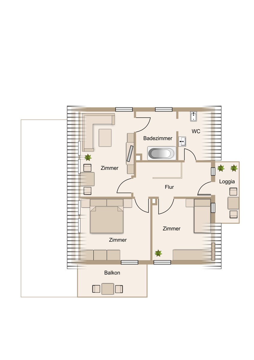 Obergeschoss Einfamilienhaus Wetzlar / Niedergirmes