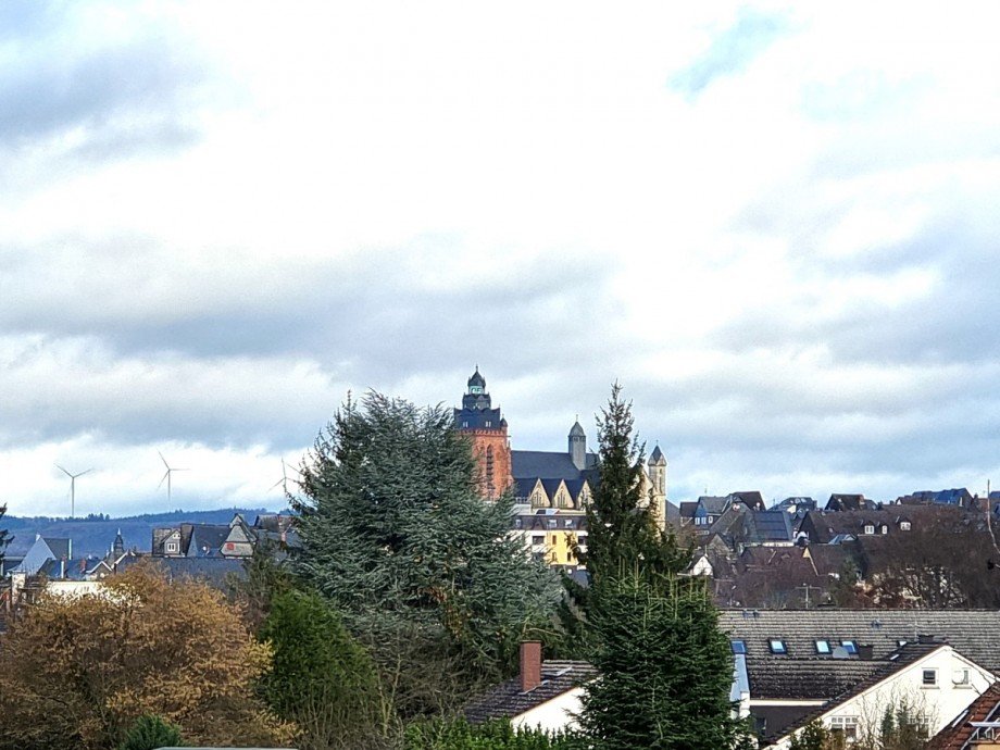 Domblick vom Balkon Zweifamilienhaus Wetzlar