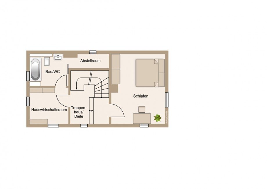 Obergeschoss Einfamilienhaus Mittenaar / Offenbach (Dillkreis)
