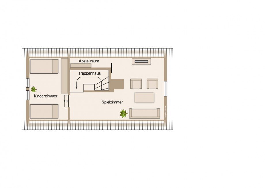 Dachgeschoss Einfamilienhaus Mittenaar / Offenbach (Dillkreis)