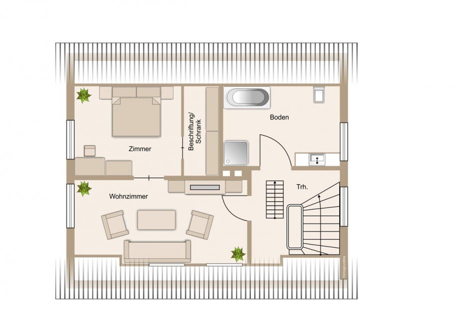 Helles Obergeschoss Einfamilienhaus Weilm�nster / Laubuseschbach