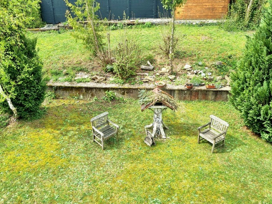 Blick in den Garten Einfamilienhaus Solms / Burgsolms