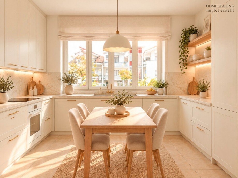 So k�nnte Ihre K�che aussehen (KI generiert) Erdgeschosswohnung Wetzlar / Hermannstein