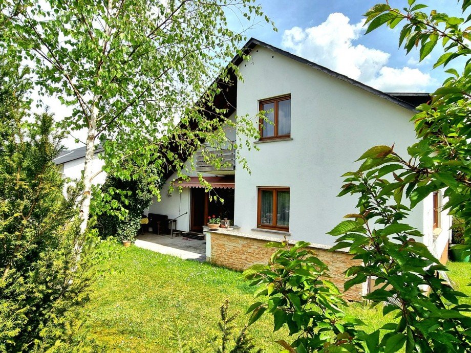 Entspannt im Garten mit gro�em, ebenerdigem Bereich Einfamilienhaus Solms / Burgsolms