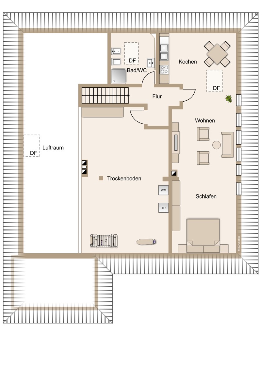 Atelierwohnung unter der Fledermausgaube Einfamilienhaus Hohenahr / Hohensolms