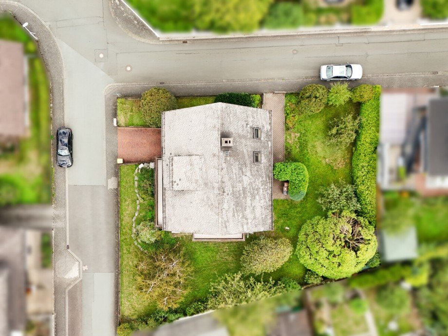 Viel Gr�n und Freiraum Einfamilienhaus Sinn