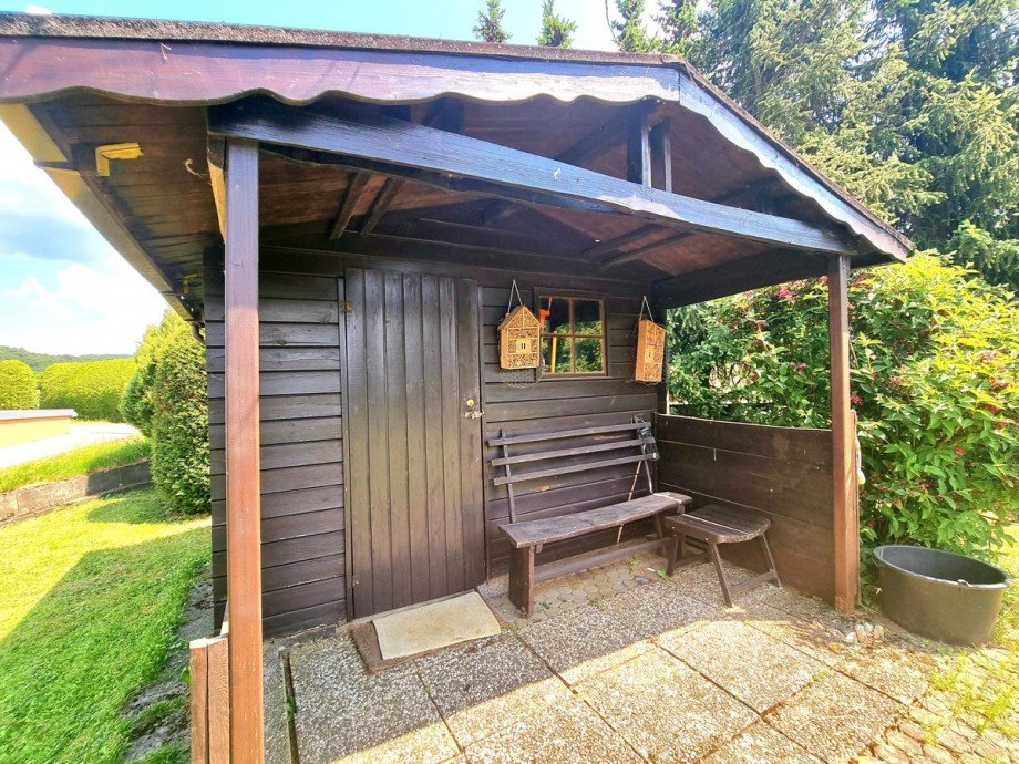 Selbst die Gartenh�tte verschafft Urlaubsgef�hle Einfamilienhaus Wetzlar