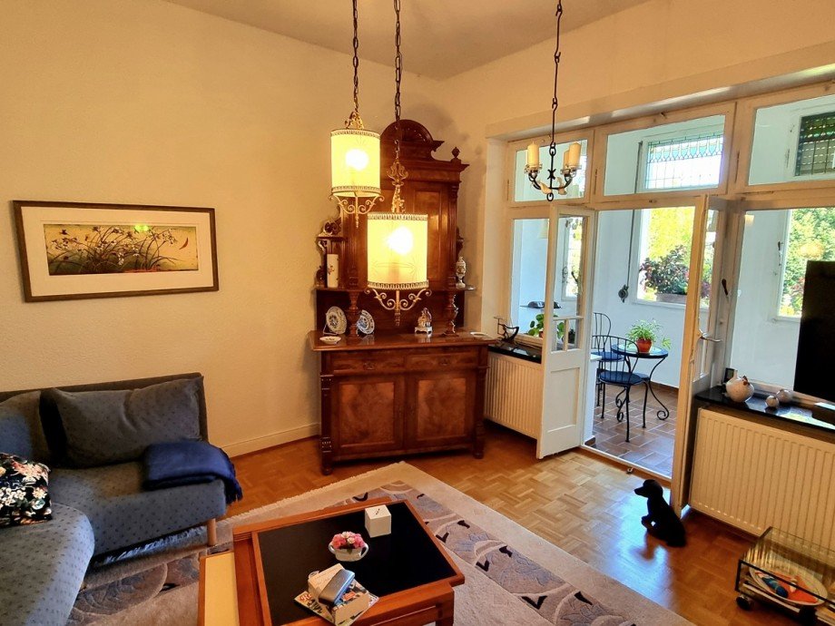 Gem�tliches Wohnzimmer mit Anbindung an den Wintergarten Doppelhaush�lfte Wetzlar
